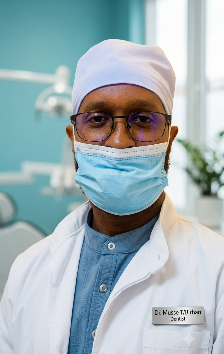 Portrait of Dr. Musse T/Birhan